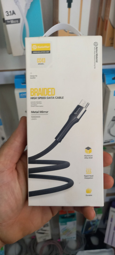 کابل USB میکرو BRAIDED-کنفی