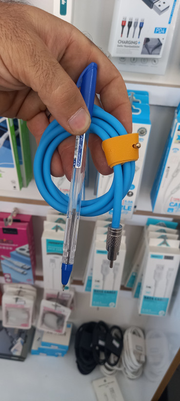 کابل ۶آمپر دوسر تایپ سی Type C (SUPER CABLE) - سیلیکونی ضخیم