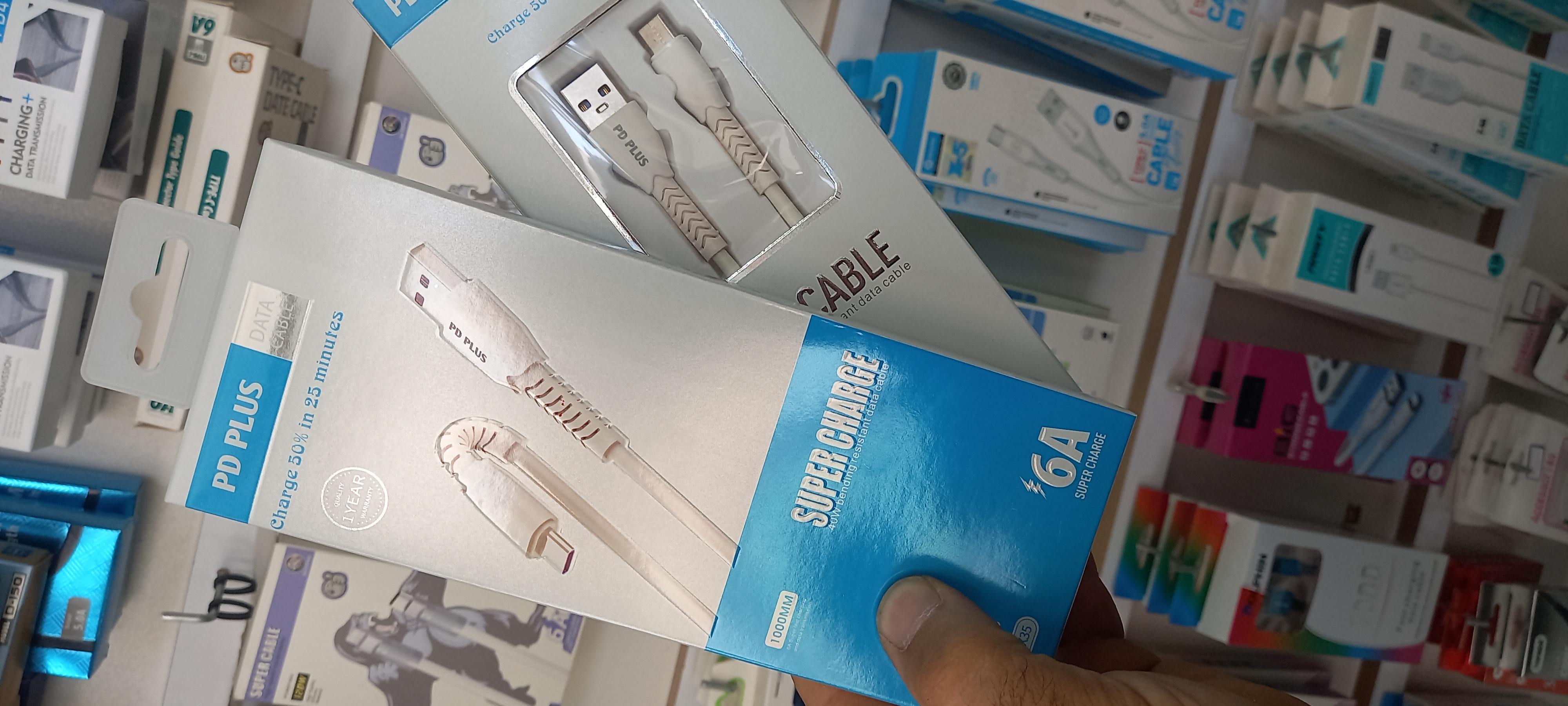 کابل USB TYPE C  فست ۶ آمپر PD PLUS