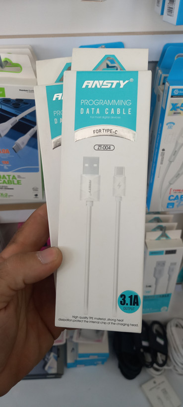 کابل USB TYPE C فست ۳.۱ آمپر (ANSTY)