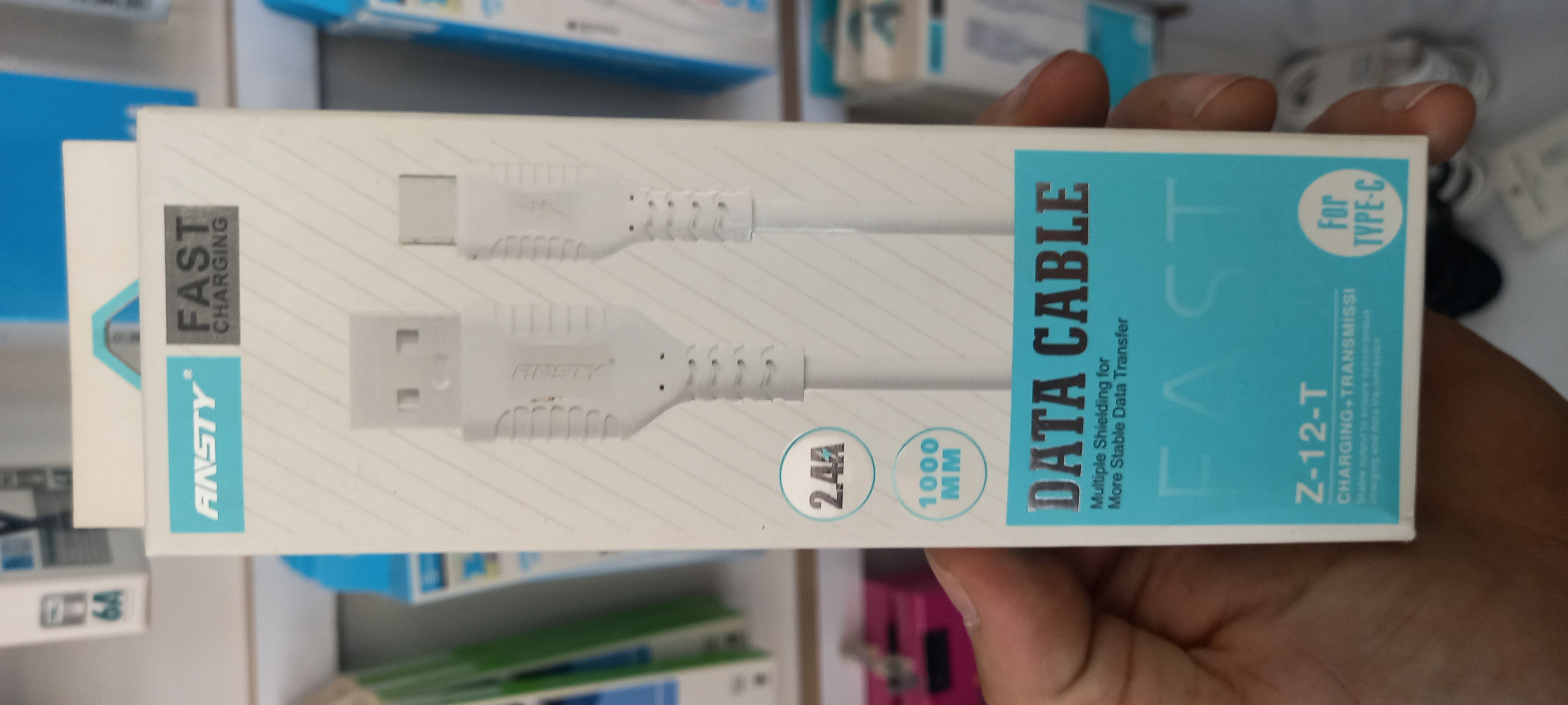 کابل USB TYPE C فست ۲.۴ آمپر (ANSTY)