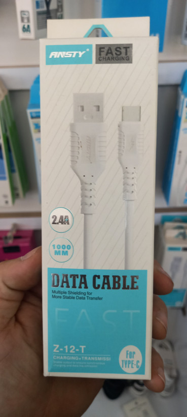 کابل USB TYPE C فست ۲.۴ آمپر (ANSTY)