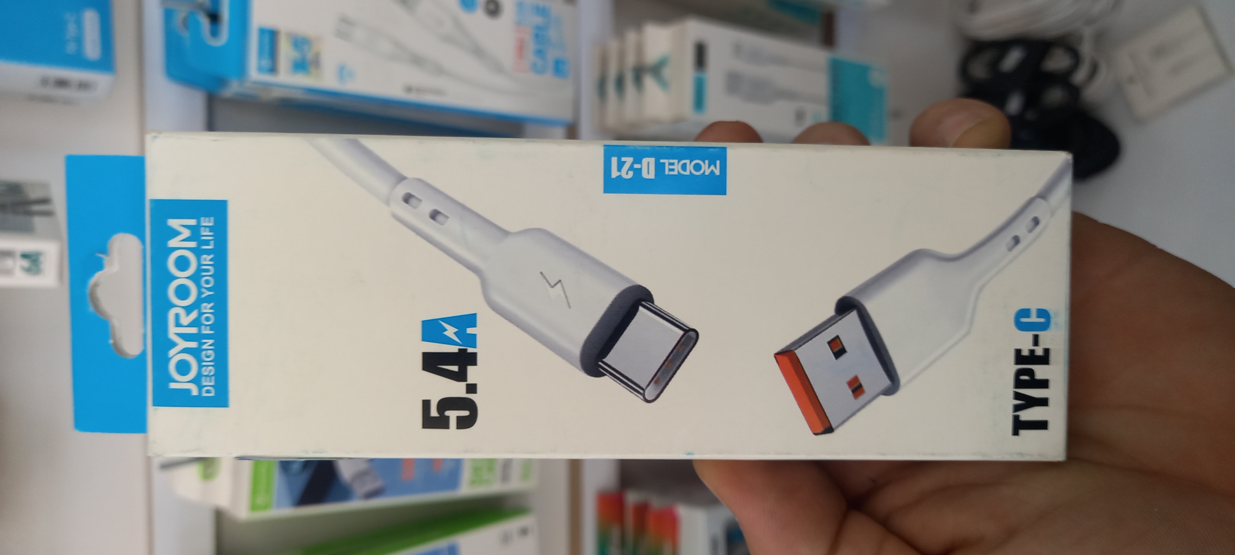کابل USB TYPE C فست ۵.۴ آمپر (JOYROOM)