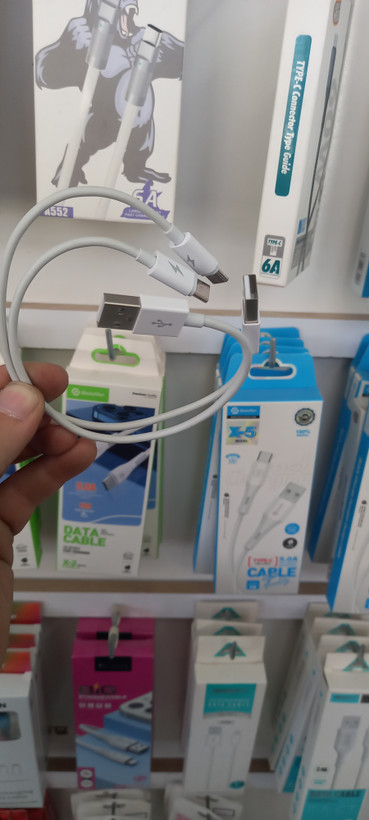 کابل USB TYPE C پاور بانک ۶ آمپر
